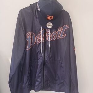 Detroit Navy Bomber Jacket